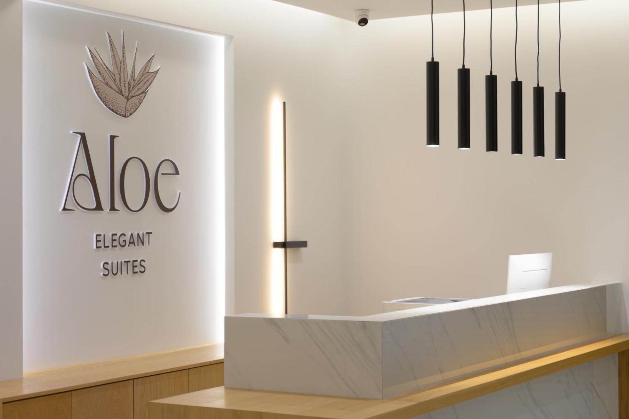 Aloe Elegant Suites Skala Potamia  Exteriör bild