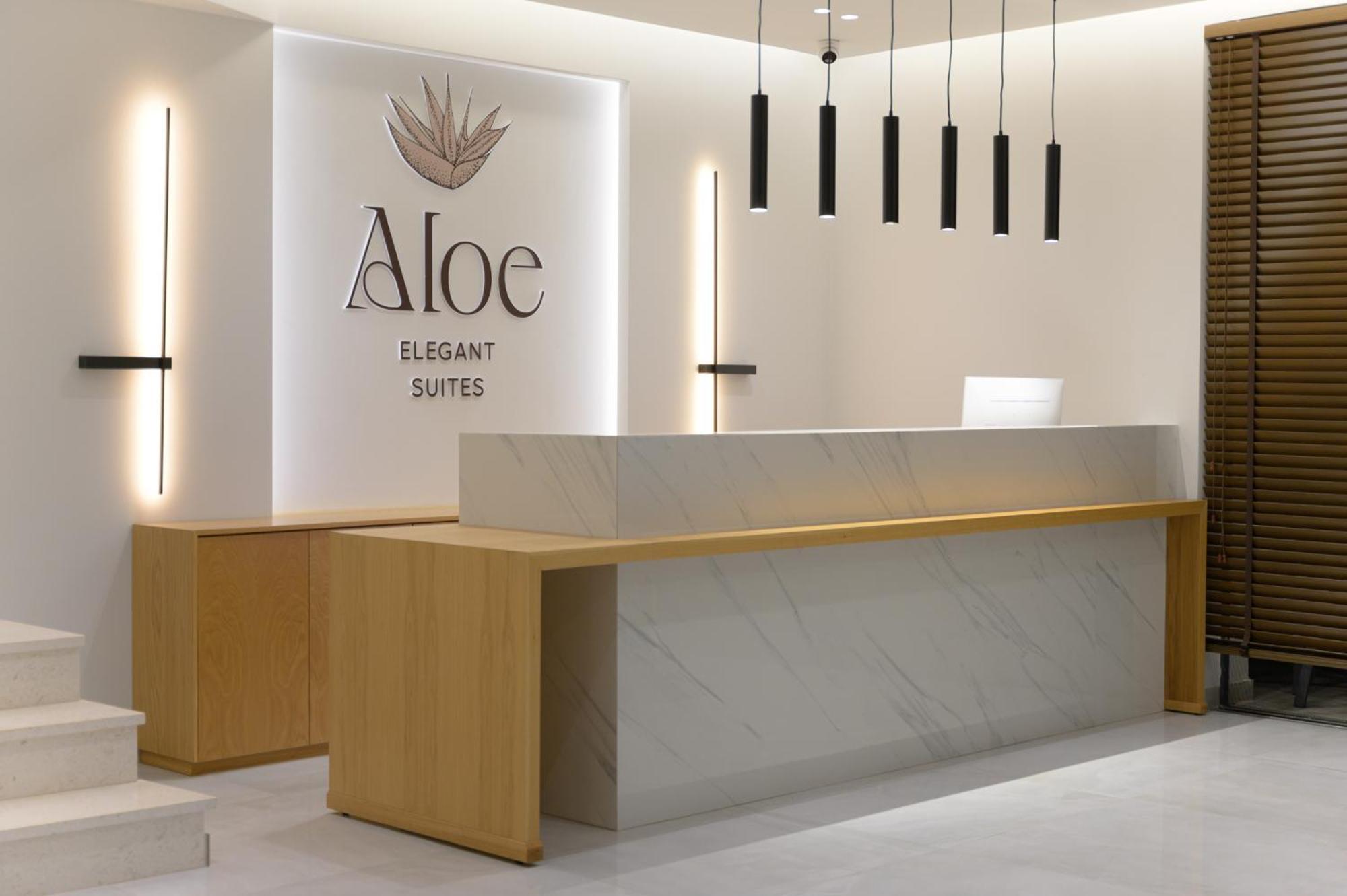 Aloe Elegant Suites Skala Potamia  Exteriör bild